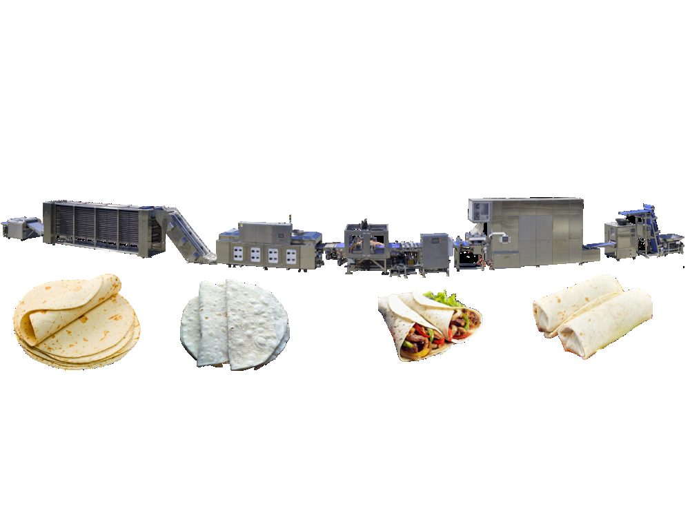 Líneas Totalmente Automáticas de Tortillas y Pan Plano